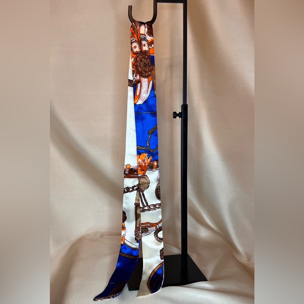 New Cute Royal Blue & Gold Multicolor Twilley size OS